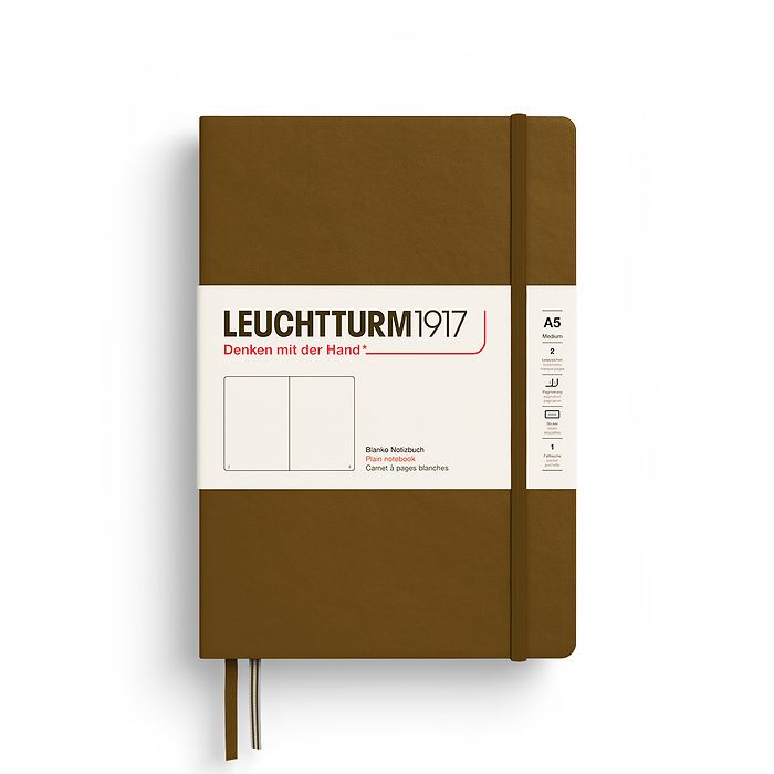 Leuchtturm1917 Spice Brown Notebook Medium (A5)