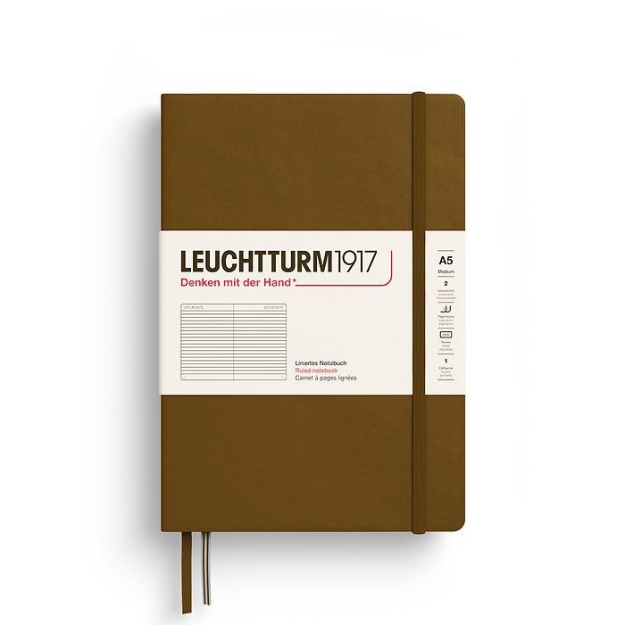 Leuchtturm1917 Spice Brown Notebook Medium (A5)