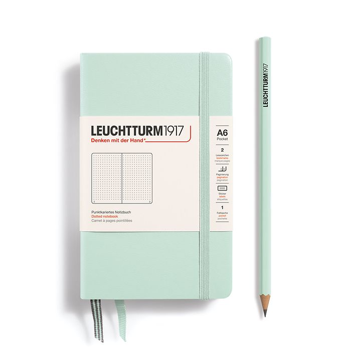 Leuchtturm1917 Classic Mint Green Notebook Pocket (A6)