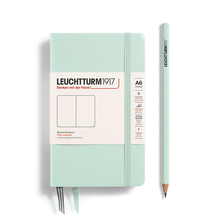 Leuchtturm1917 Classic Mint Green Notebook Pocket (A6)