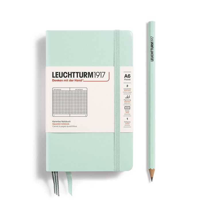 Leuchtturm1917 Classic Mint Green Notebook Pocket (A6)