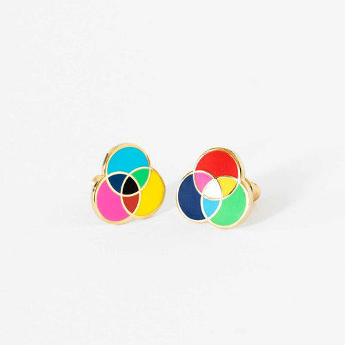 Yellow Owl Earrings