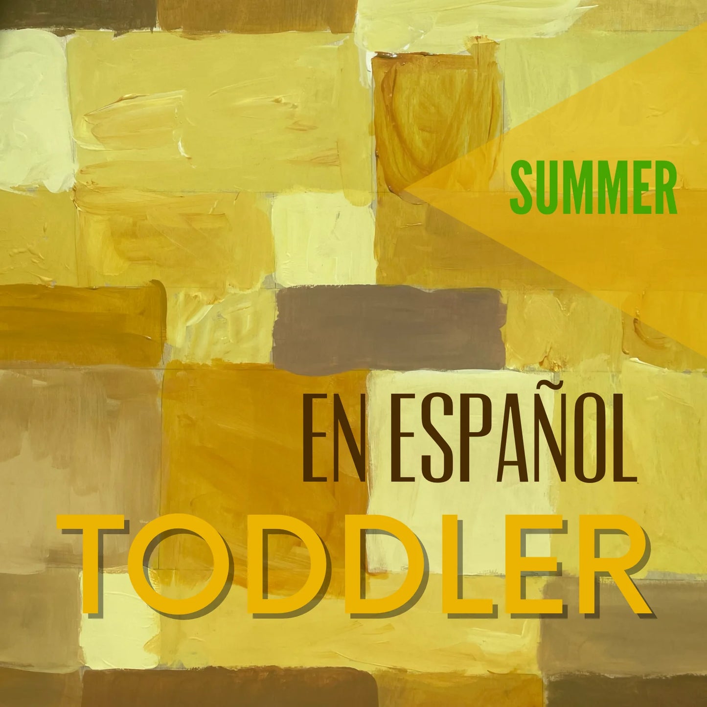 SUMMER Semester Toddler Weekly Art (age 2-4)