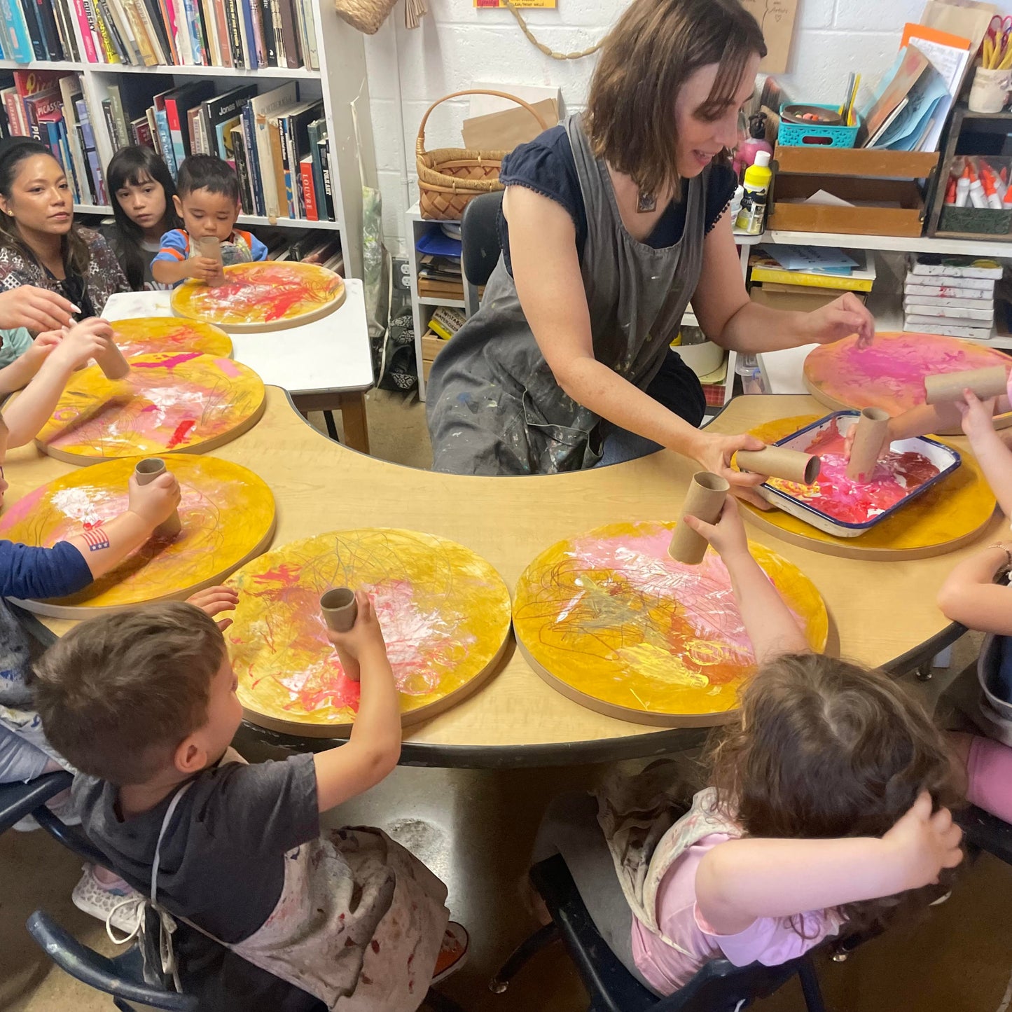 Dec 23 Snow Painting TODDLER TAKEOVER