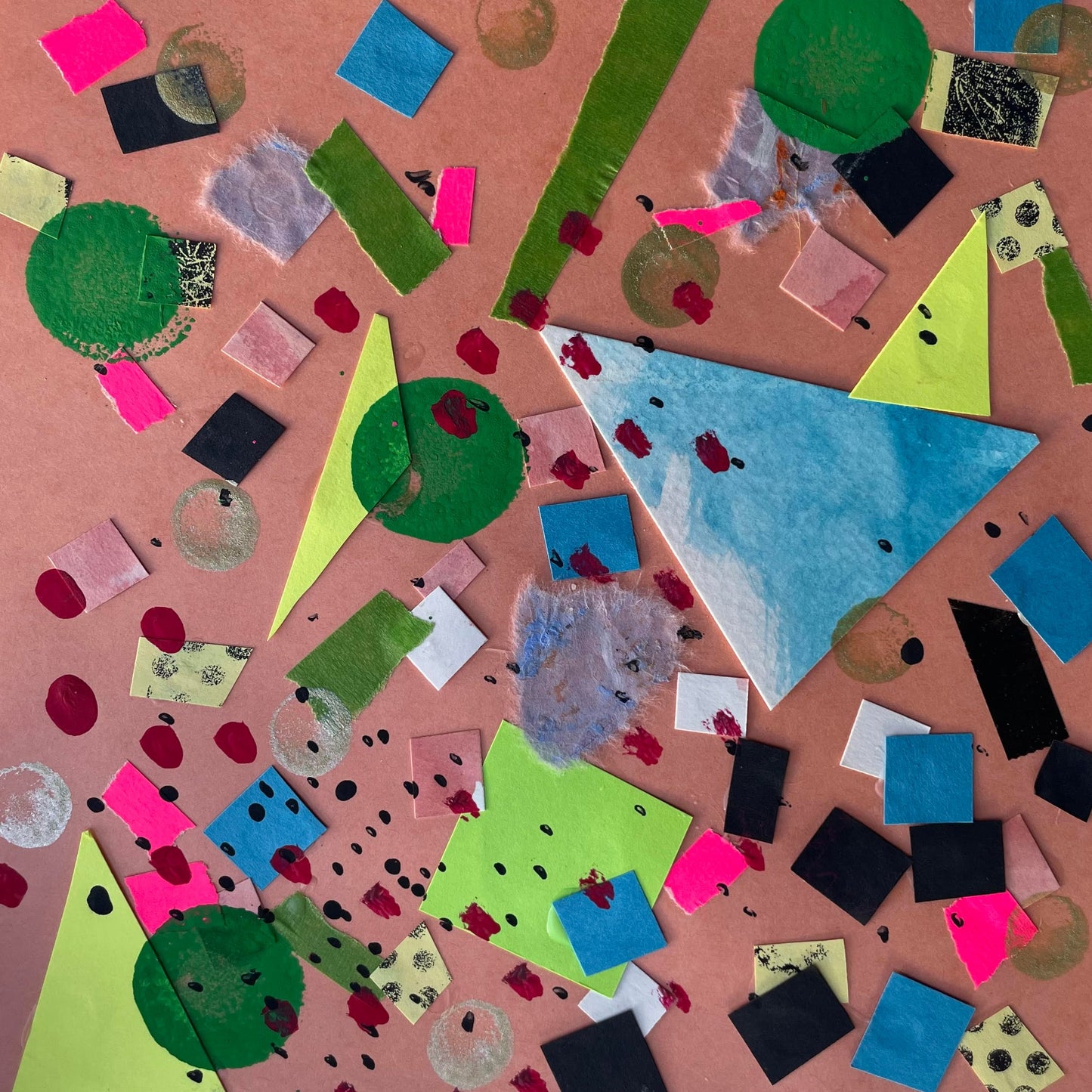 Kids Birthday Party: Confetti Collage