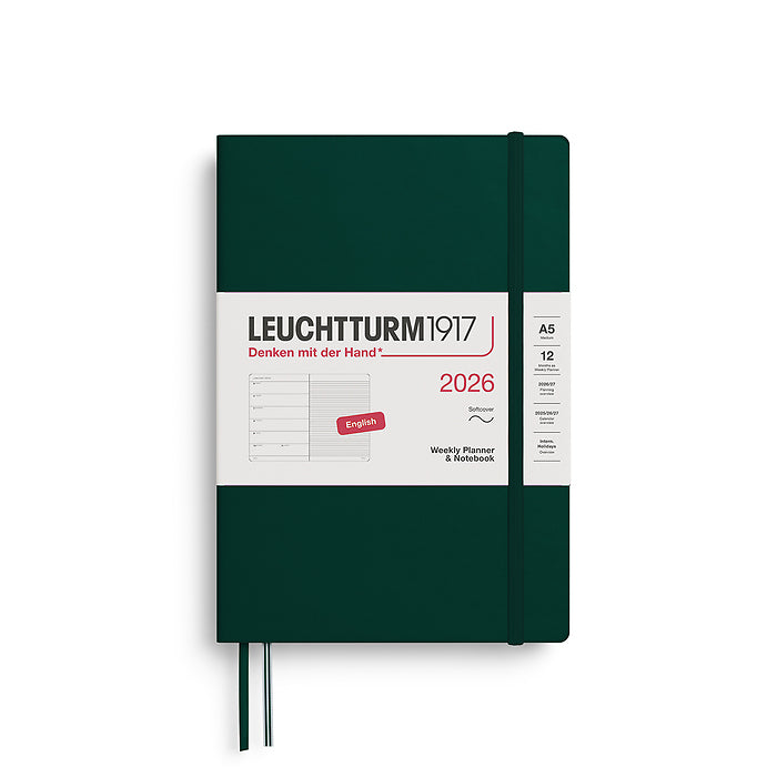 Leuchtturm1917 Weekly Planner & Notebook 2026 A5