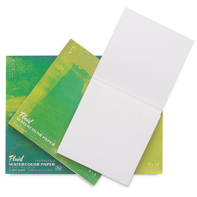 Cold Pressed Finish Fluid Easy-Block Watercolor Paper Blocks