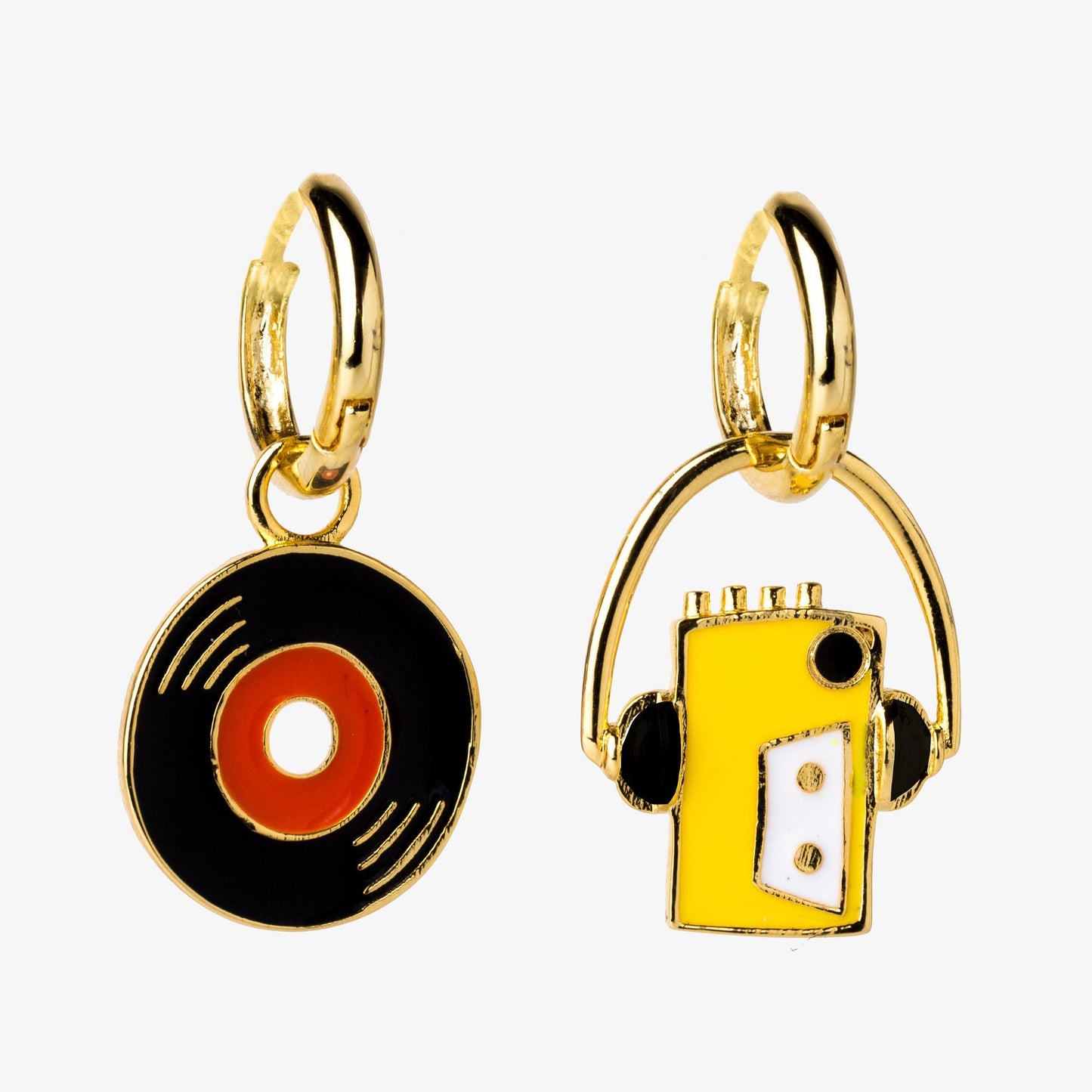 Yellow Owl Earrings