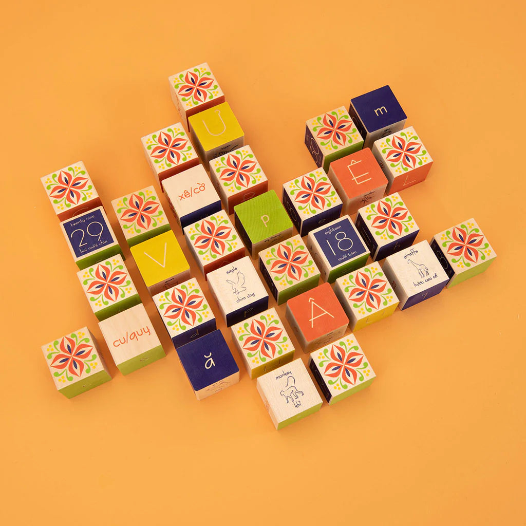 Uncle Goose Handmade ABC Blocks