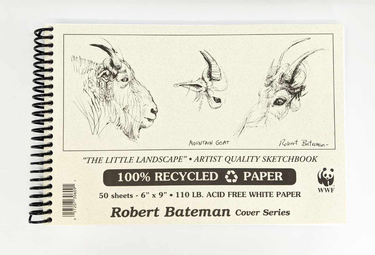 Robert Bateman Recycled Sketch Pads