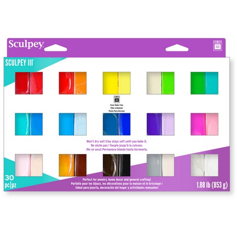 Sculpey 3 Clay Sets
