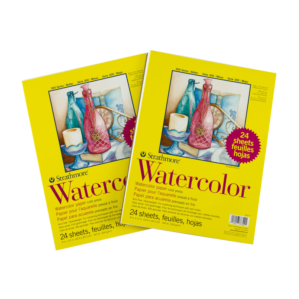 Strathmore® 300 Series Watercolor Pads & Royal Talens Set