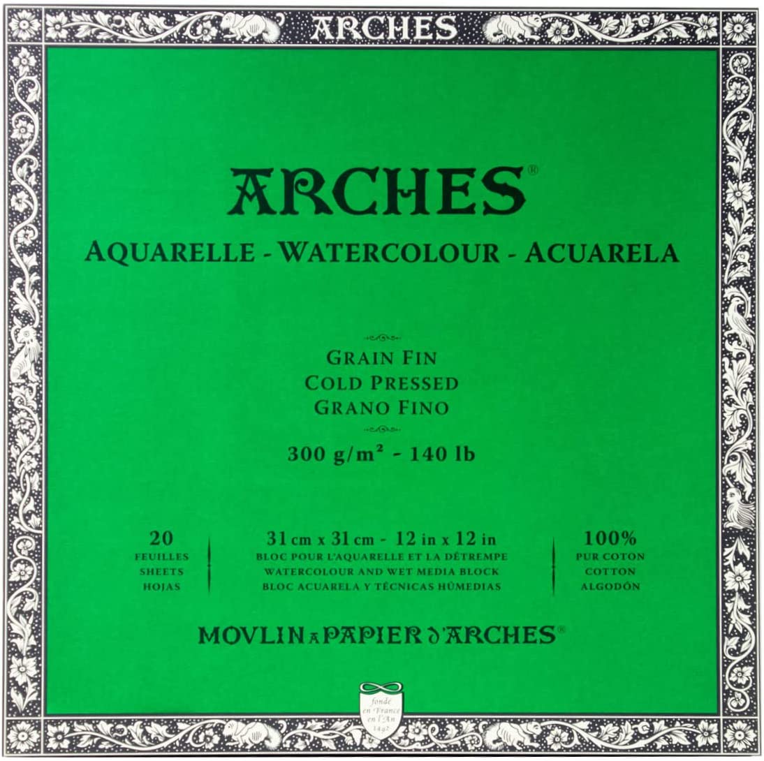 Arches Cold Pressed Watercolor Block