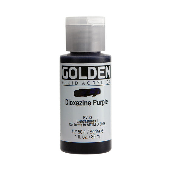 Golden 1oz Fluid Acrylic Colors