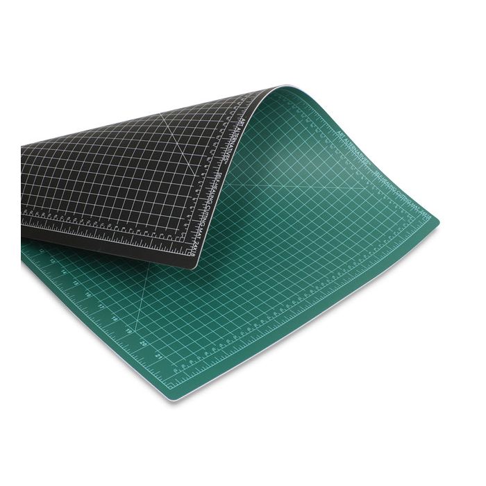 Pacific Arc - Green Black Double Sided Self Healing Cutting Mat Single-Sided 36 x 48