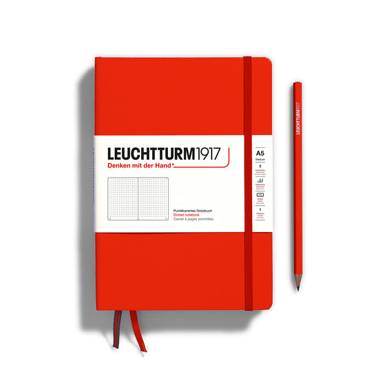 Leuchtturm1917 Classic Hardcover Fox Red Notebook Medium (A5)