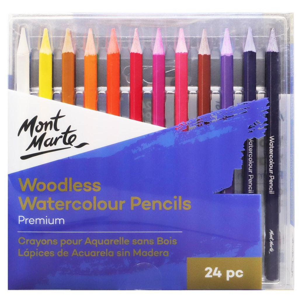 Mont Marte Woodless Watercolor Pencils