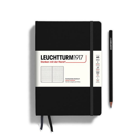 Leuchtturm1917 Classic Black Notebook Medium (A5)