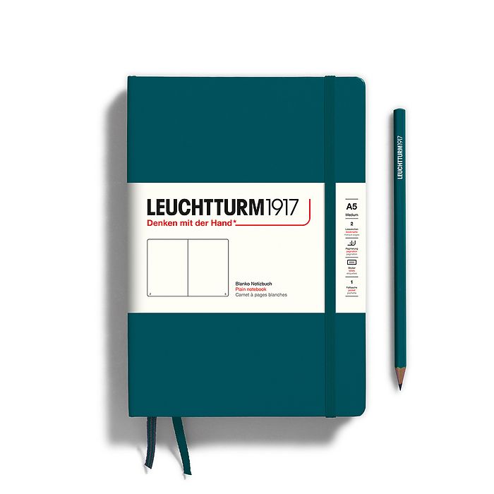 Leuchtturm1917 Classic Hardcover Pacific Notebook Medium (A5)