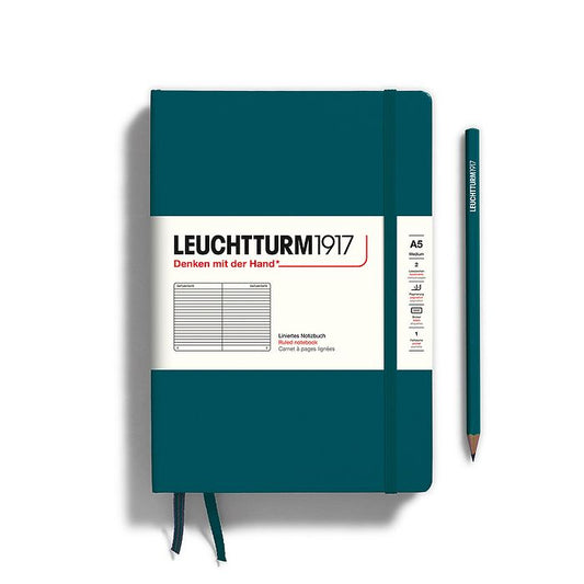 Leuchtturm1917 Classic Hardcover Pacific Notebook Medium (A5)