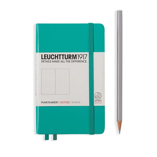 Leuchtturm1917 Classic Softcover Emerald Notebook Pocket (A6)