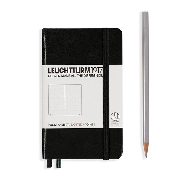 Leuchtturm1917 Classic Black Notebook Pocket (A6)