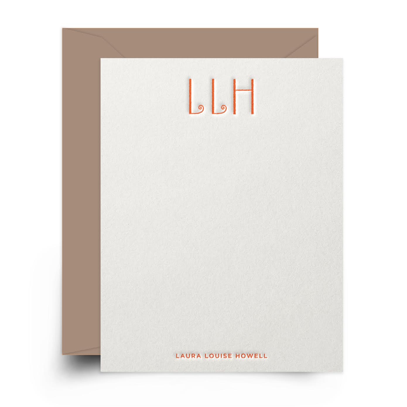 June 20 Intro to Letterpress: Monogram Cards