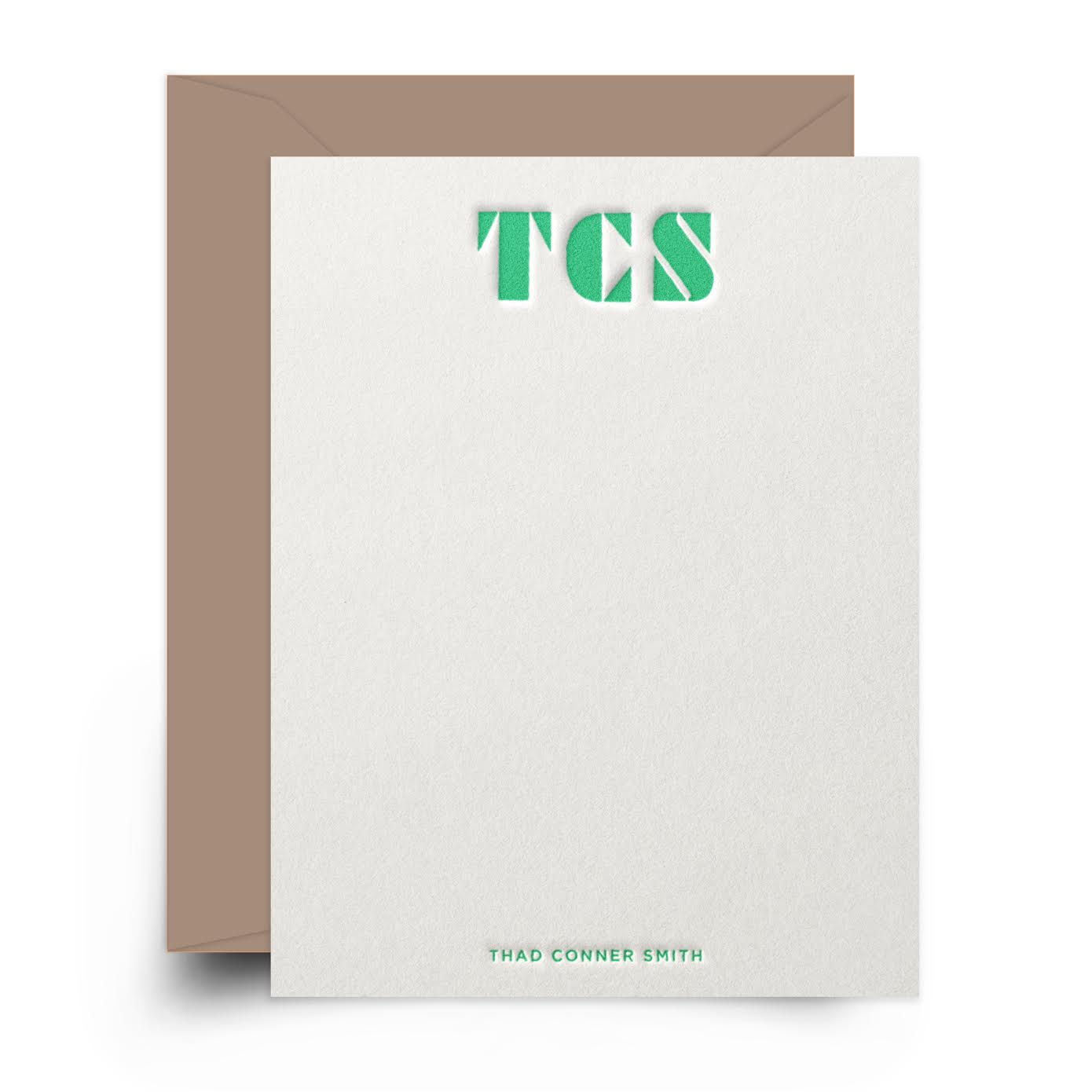 June 20 Intro to Letterpress: Monogram Cards