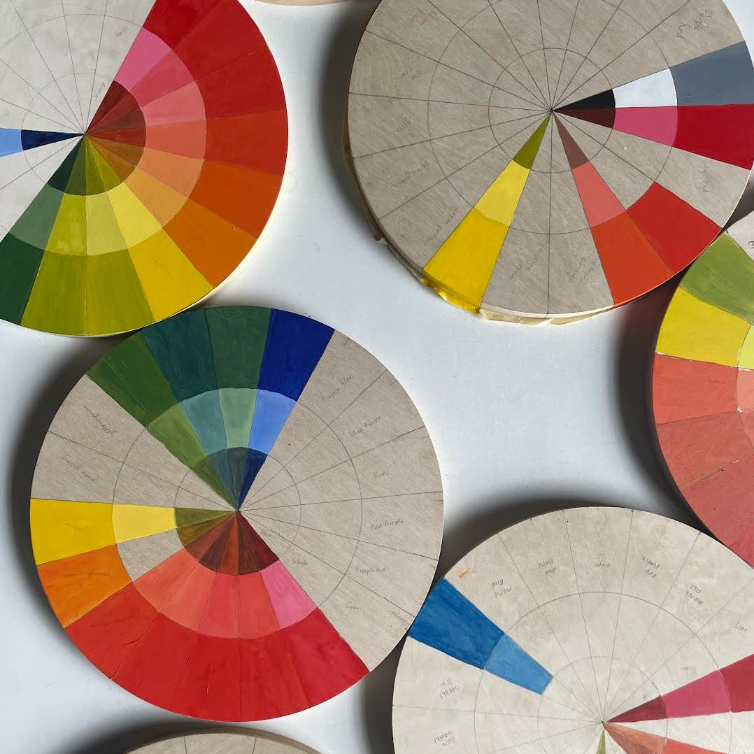 July 28 Painted Color Wheel: Intro to Color Theory