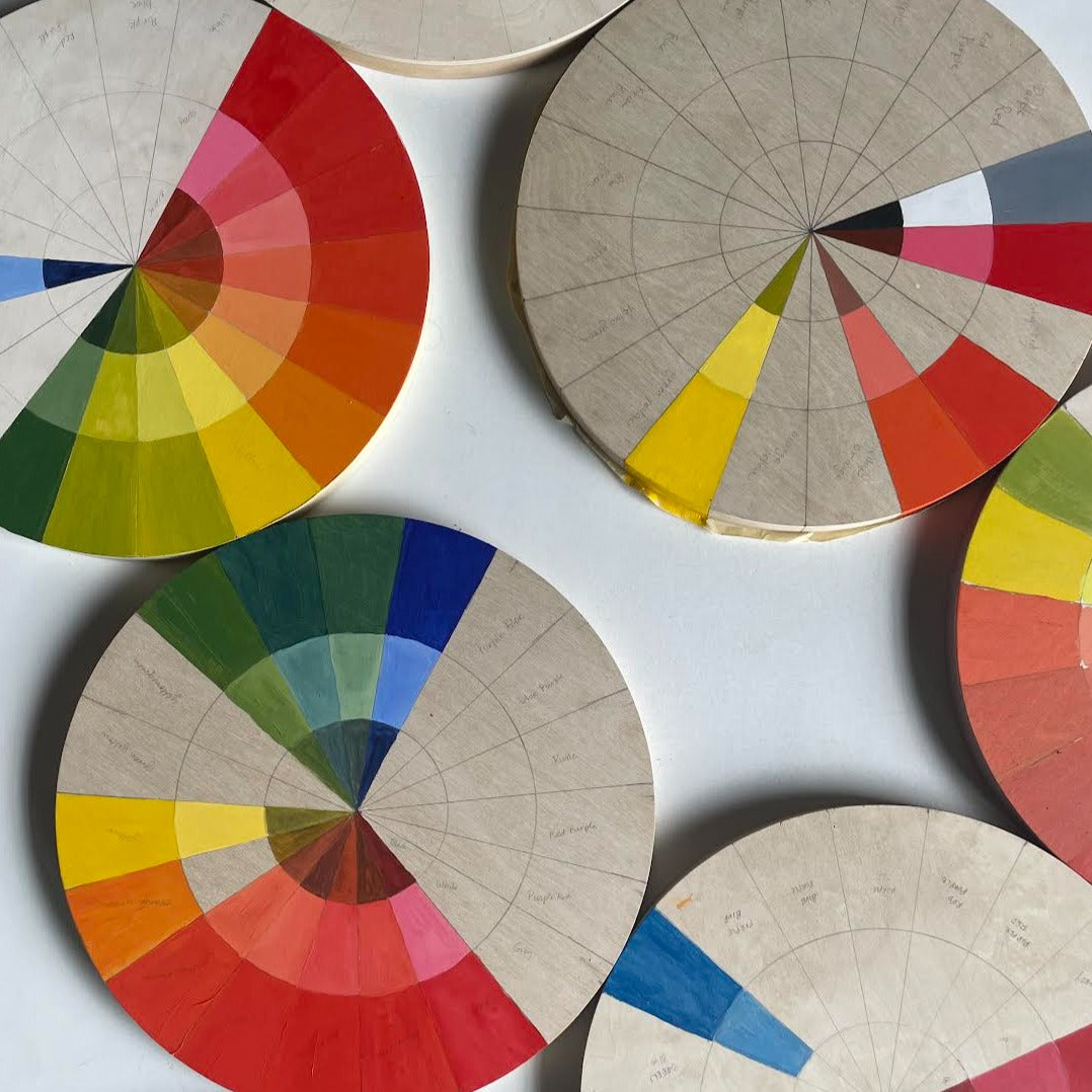July 28 Painted Color Wheel: Intro to Color Theory