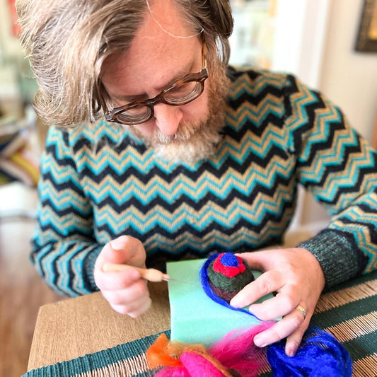 Dec 19 Needle Felting: Holiday Ornament