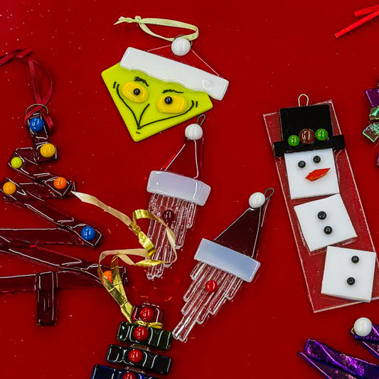 Nov 23 Fused Glass: Holiday Ornaments