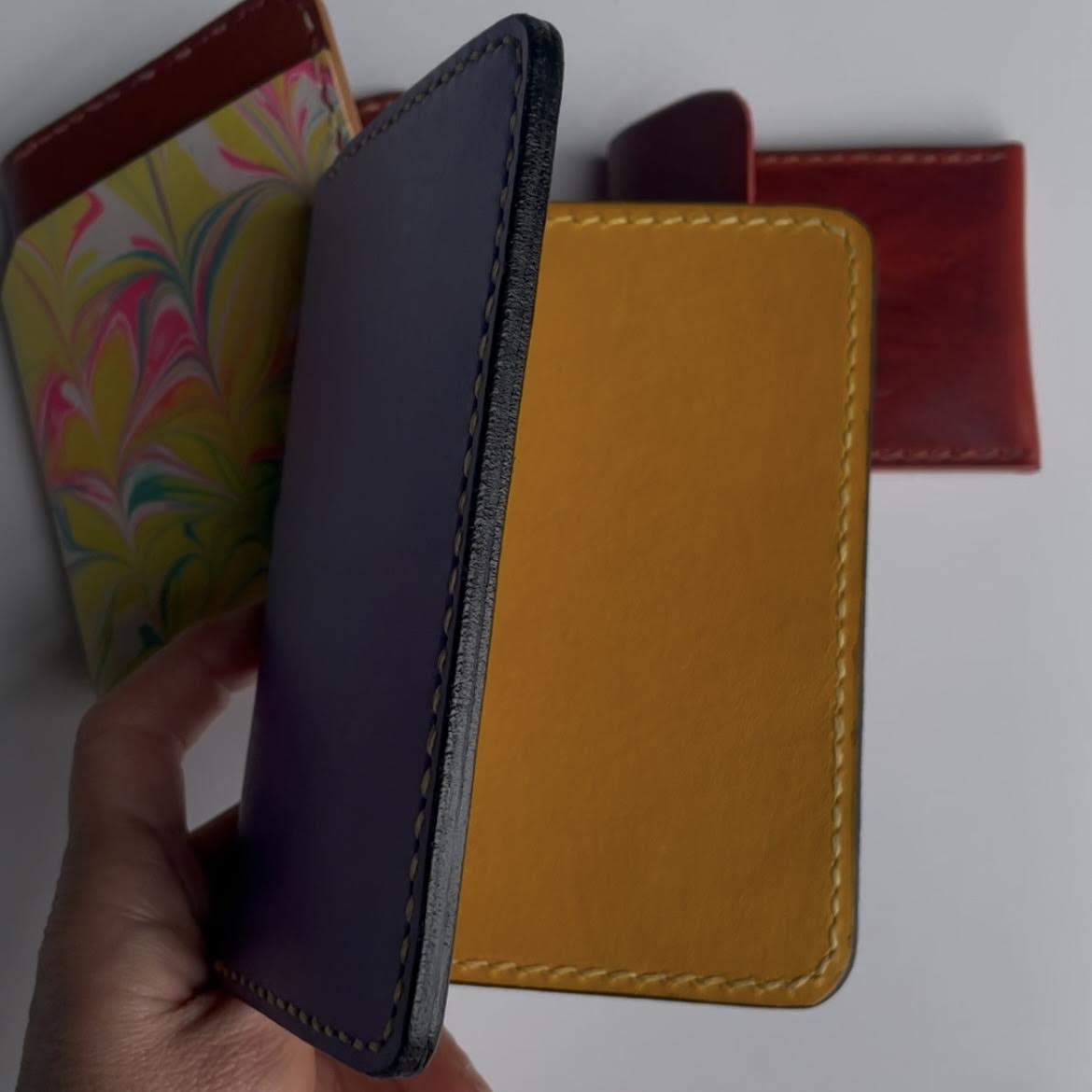 March 14 Leather Passport Wallet