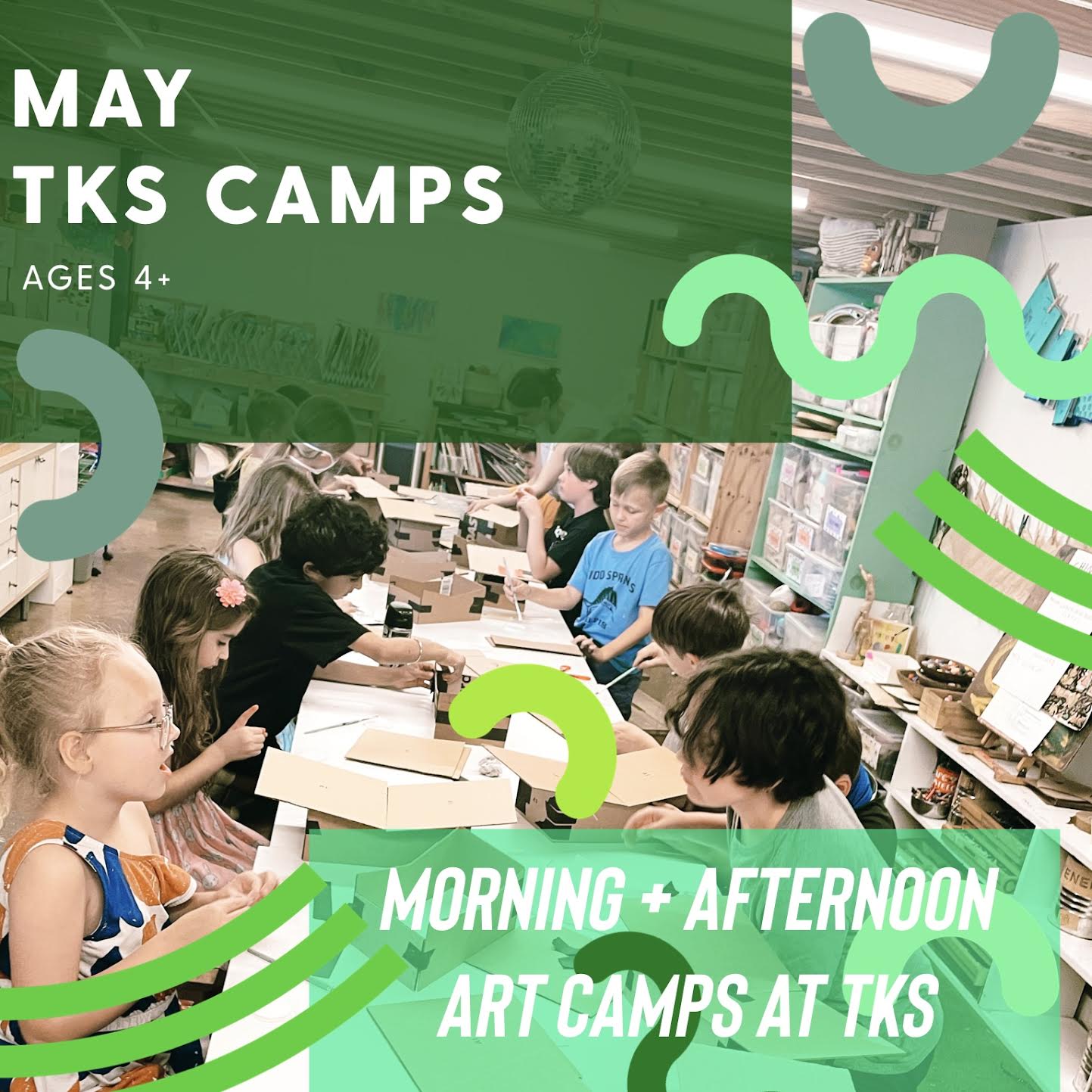 May 6-10 Kessler School Art Camps