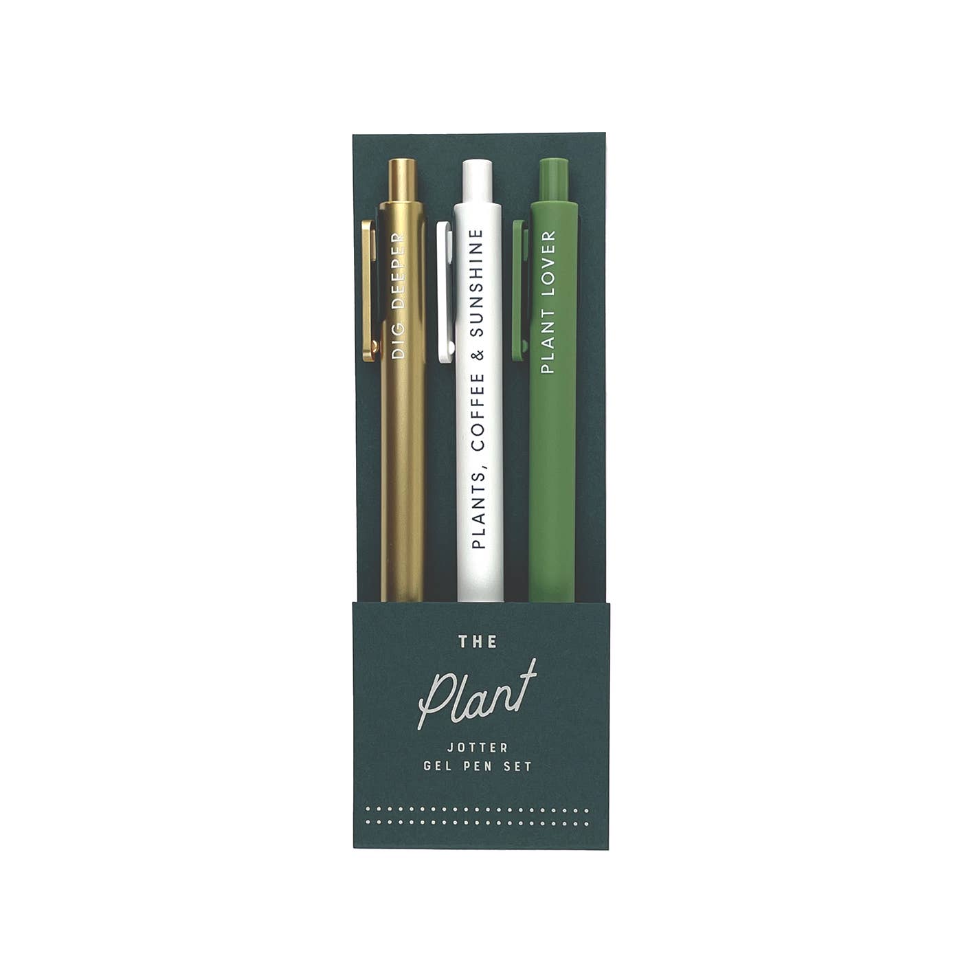Ruff House Print Shop Jotter Gel Pen: Set of 3