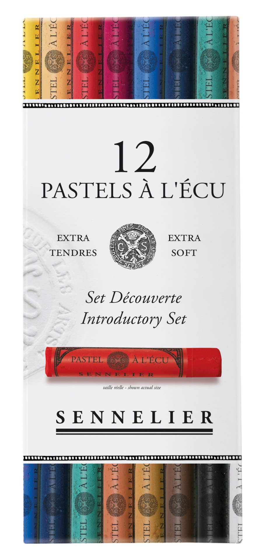 Sennelier 12 Extra Soft Pastels "à l'écu"