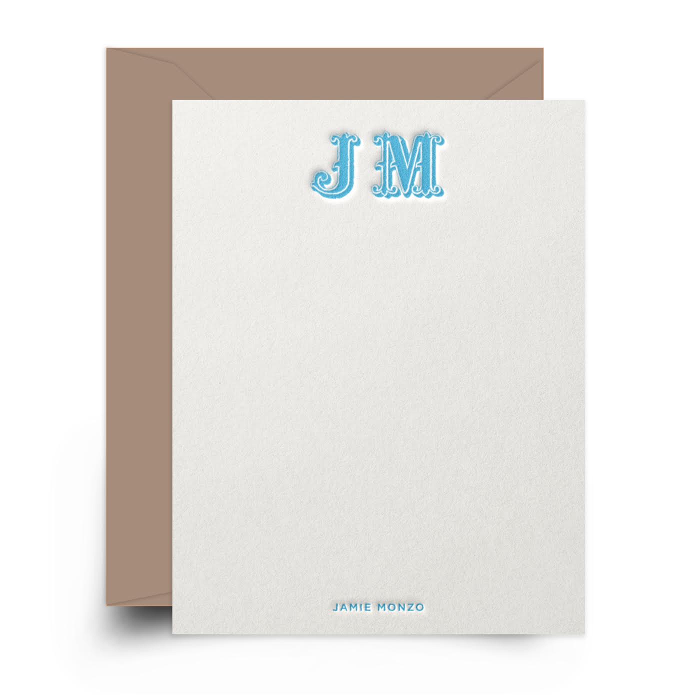 June 20 Intro to Letterpress: Monogram Cards