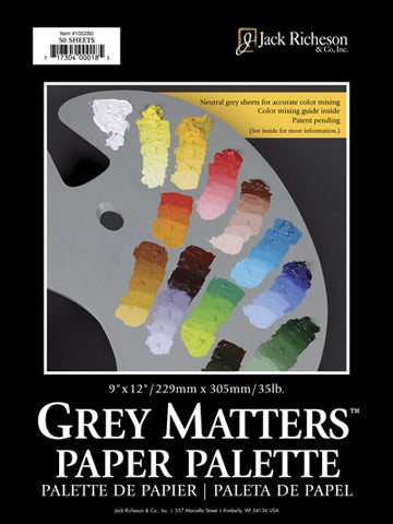 Grey Matters Paper Palette Pads