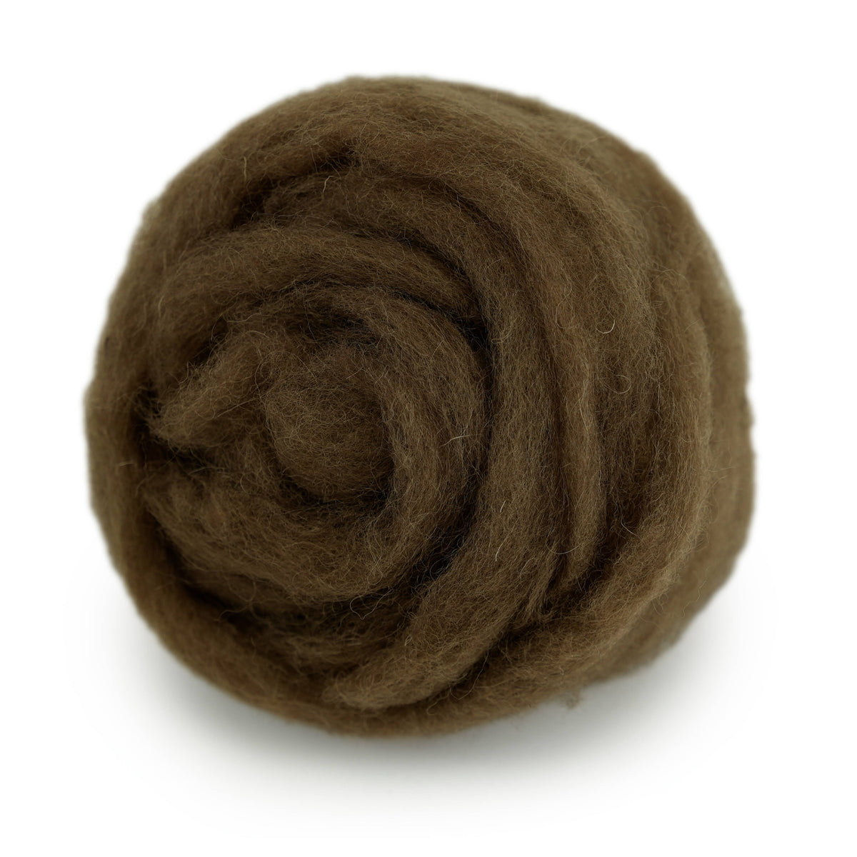 Woolbuddy Core Wool Roving 8oz Black