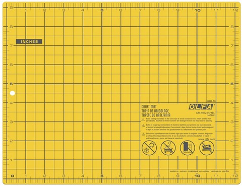 Self-Healing Double-Sided Green/Black Cutting Mats