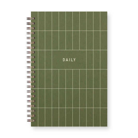 Ruff House Print Shop Grid Undated Weekly Planner Journal