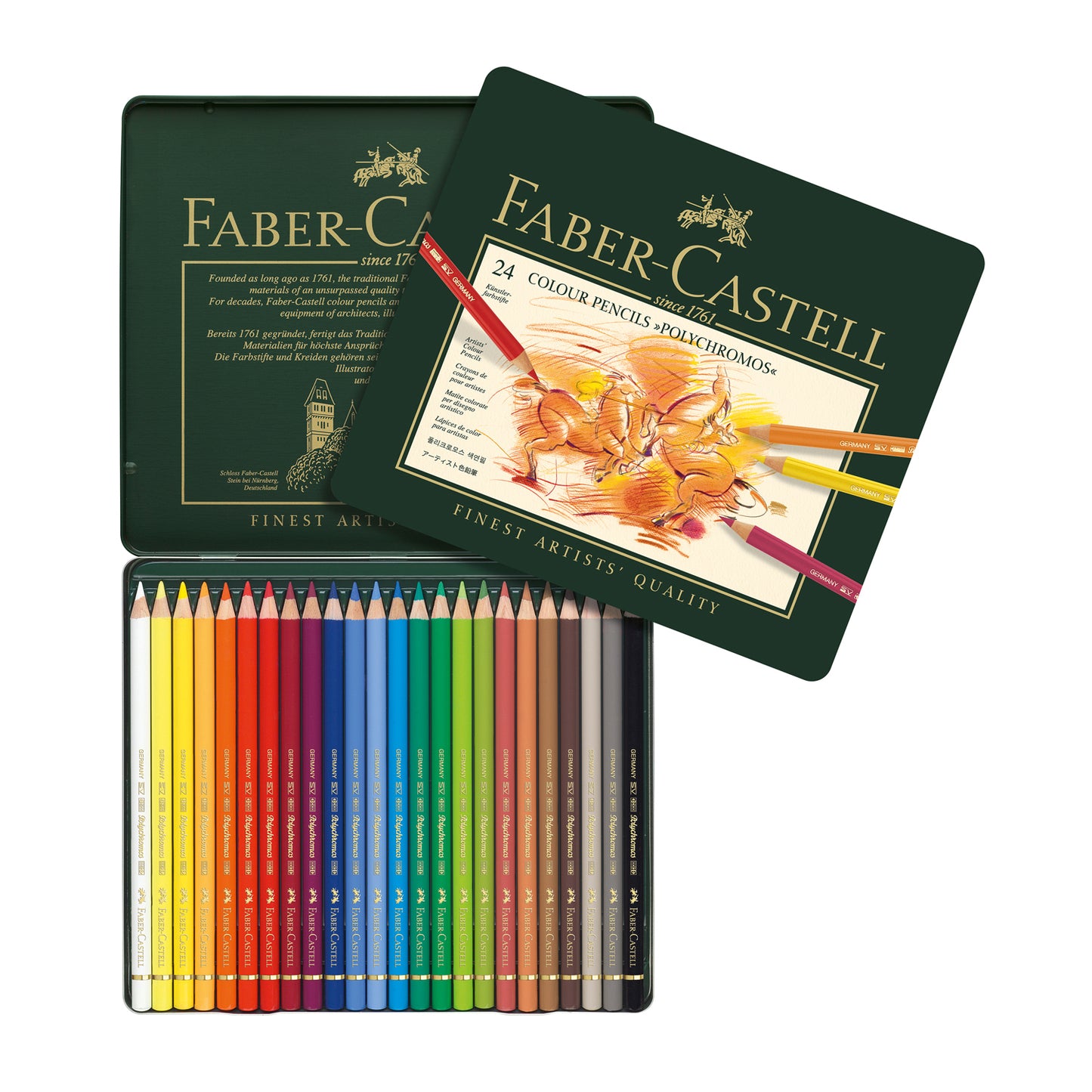 Faber-Castell Polychromos Artist Colored Pencil Sets