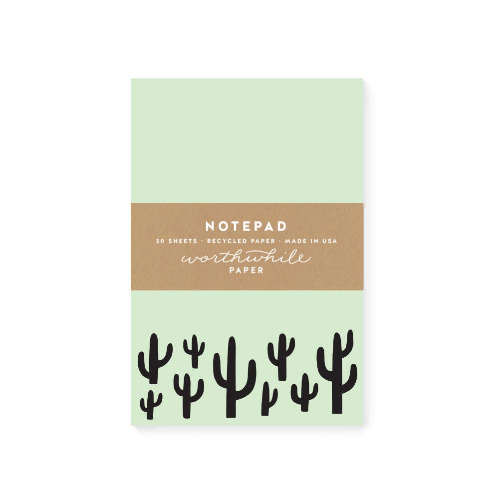 Cacti Notepad – Oil & Cotton