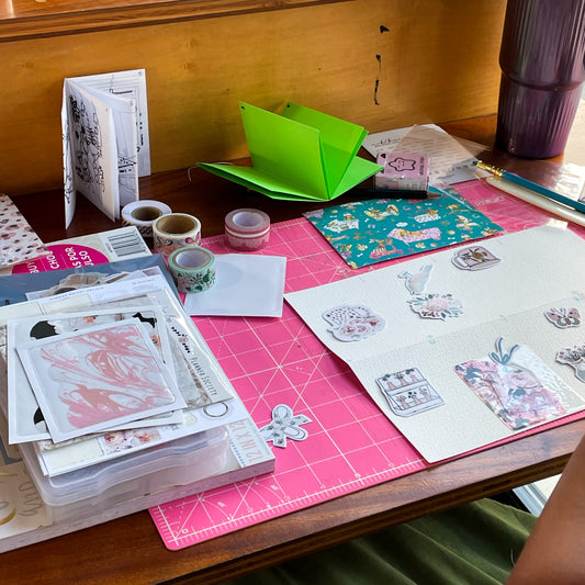 December 19 Mini Zine Making + Trading Party!