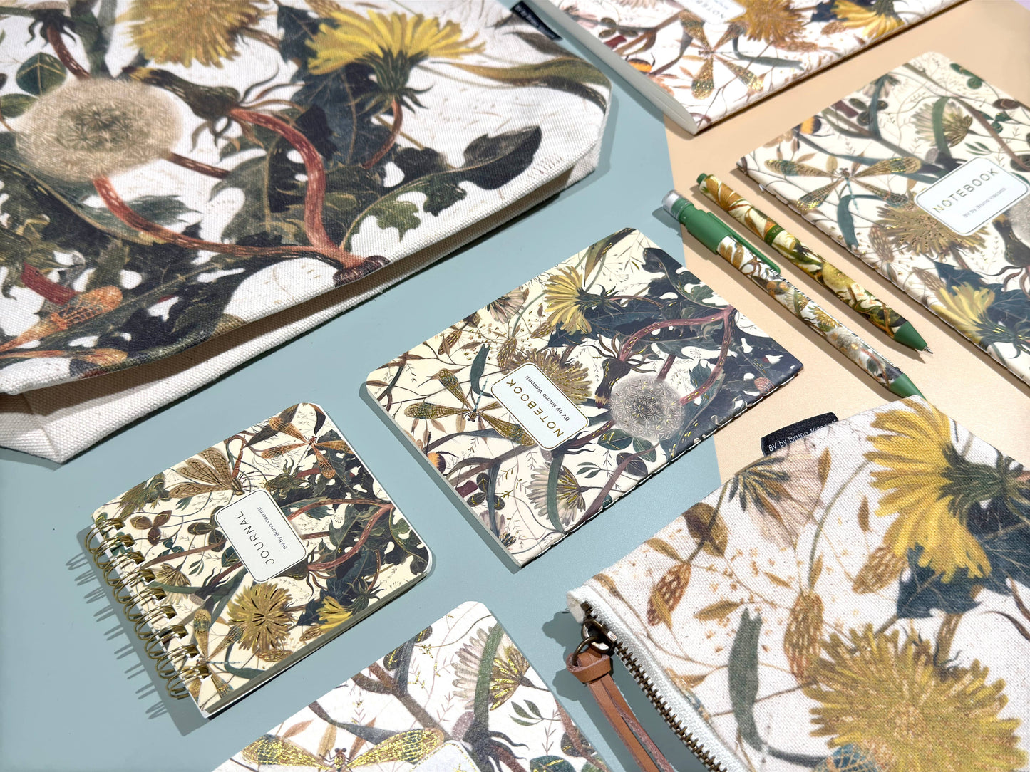BV by Bruno Visconti A6 Passport Notebook -  Summer Greens