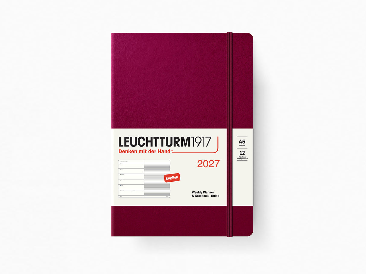 Leuchtturm1917 2027 Weekly Planner & Notebook