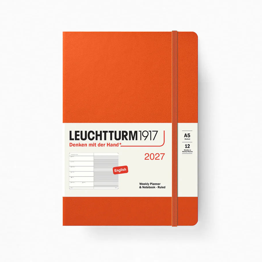 Leuchtturm1917 2027 Weekly Planner & Notebook