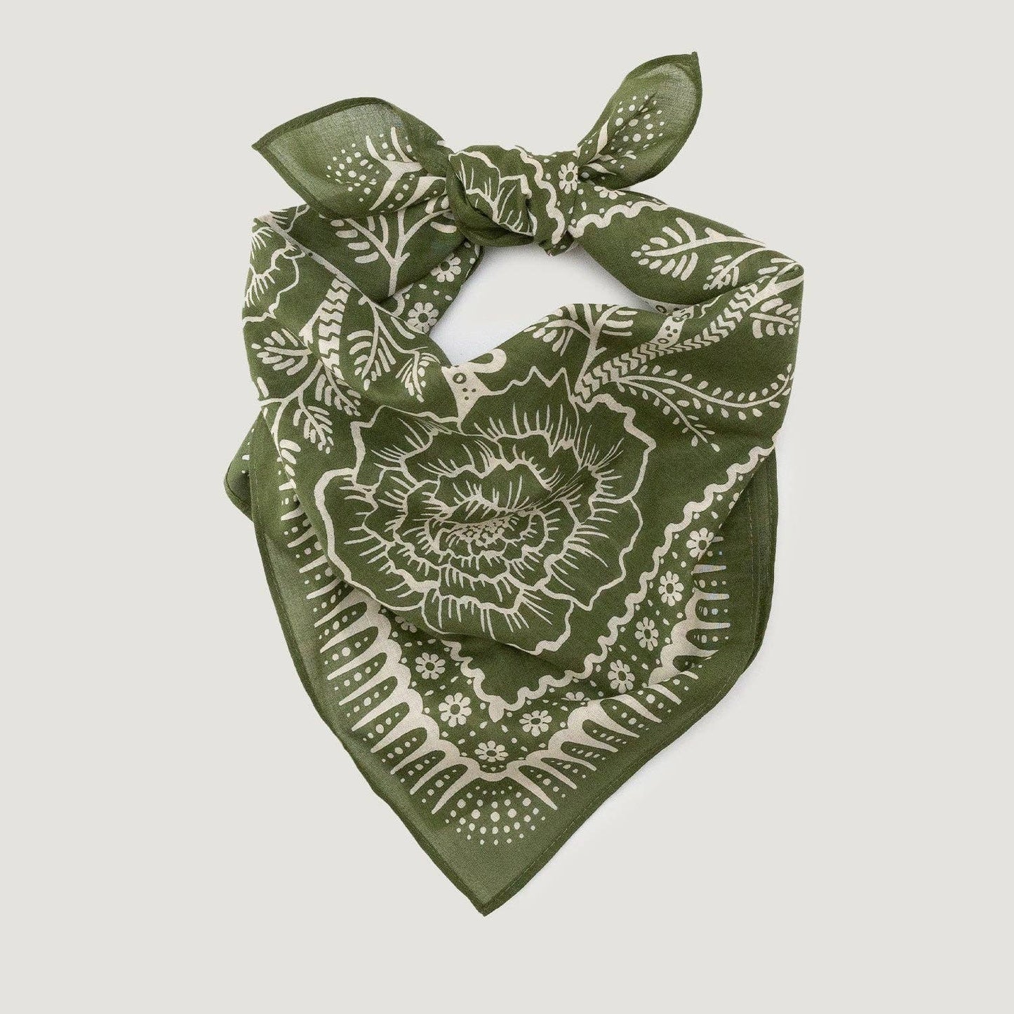 Cotton Ramble Bandana | Cactus