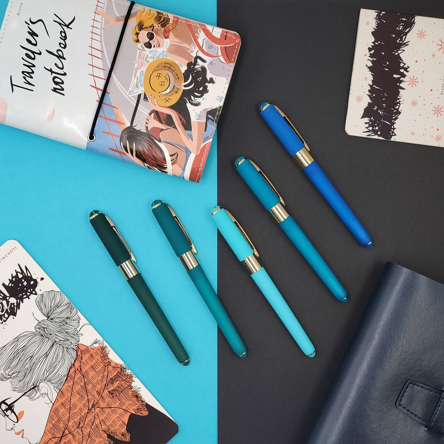 Monaco Fine Point Soft Touch Pen, 0.5mm