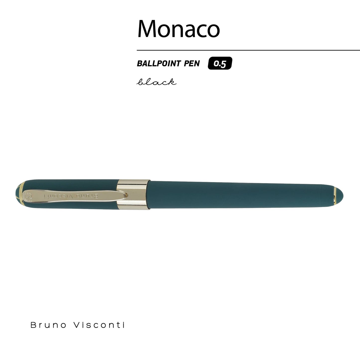 Monaco Fine Point Soft Touch Pen, 0.5mm